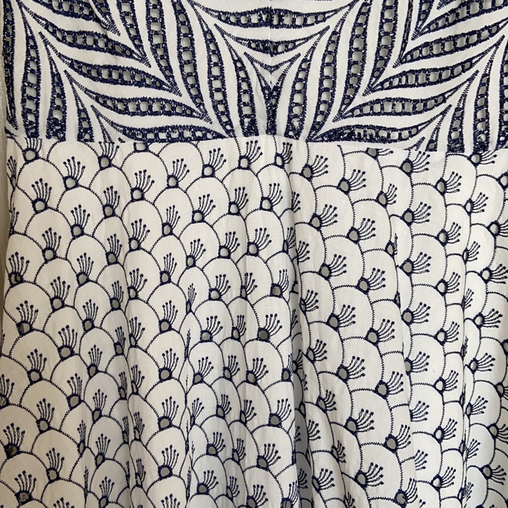 NWT Eyelet Fit & Flare Dress - Picture 7 of 10